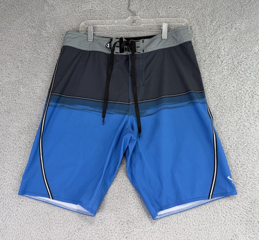 Lost Mayhem Carbon Series Boardshorts Blue Gray 31 Swim
